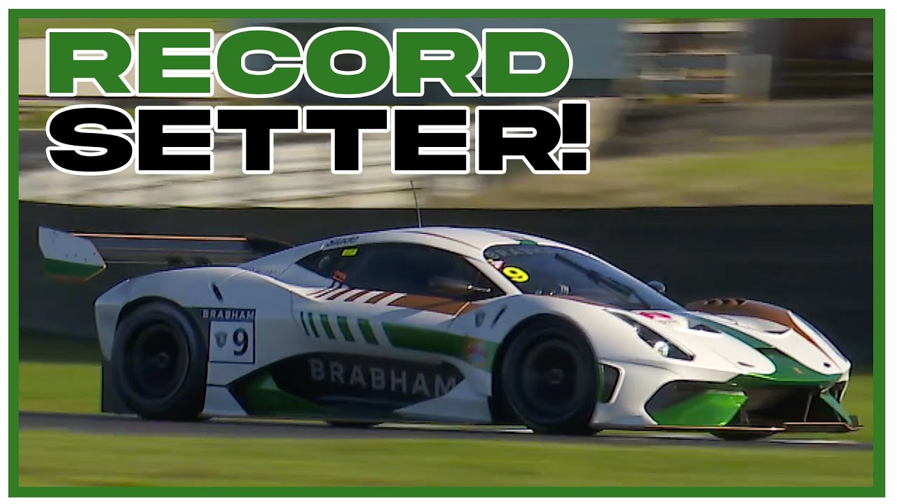 Lap Record Phillip Island Brabham BT62 Tim Slade Raw Sound & Onboard footage! Blend Line TV