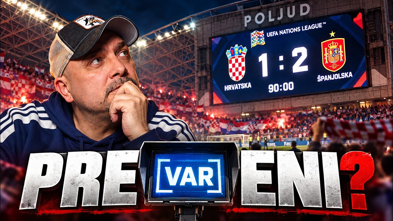 HRVATSKA vs &Scaron;PANJOLSKA 1:2! PUNO BOLJE ALI...