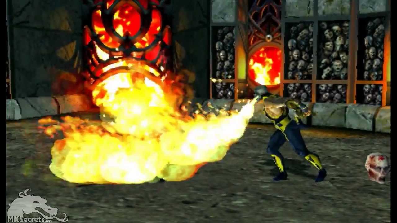 [HD] Mortal Kombat 4 Arcade - Scorpion Fatality 3 (Toasty 3D)