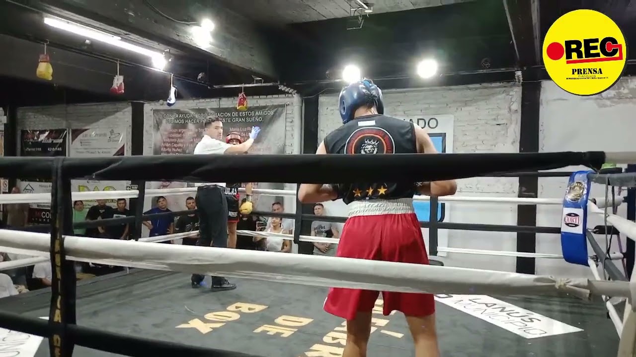 Exhibición de #boxeo en la FABRICA DE BOX fiscalización #fab