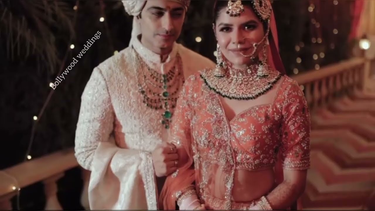Harshad arora muskaan rajput weddingb#harshadarora  #muskaanrajput #bollywoodweddings#weddingleheng