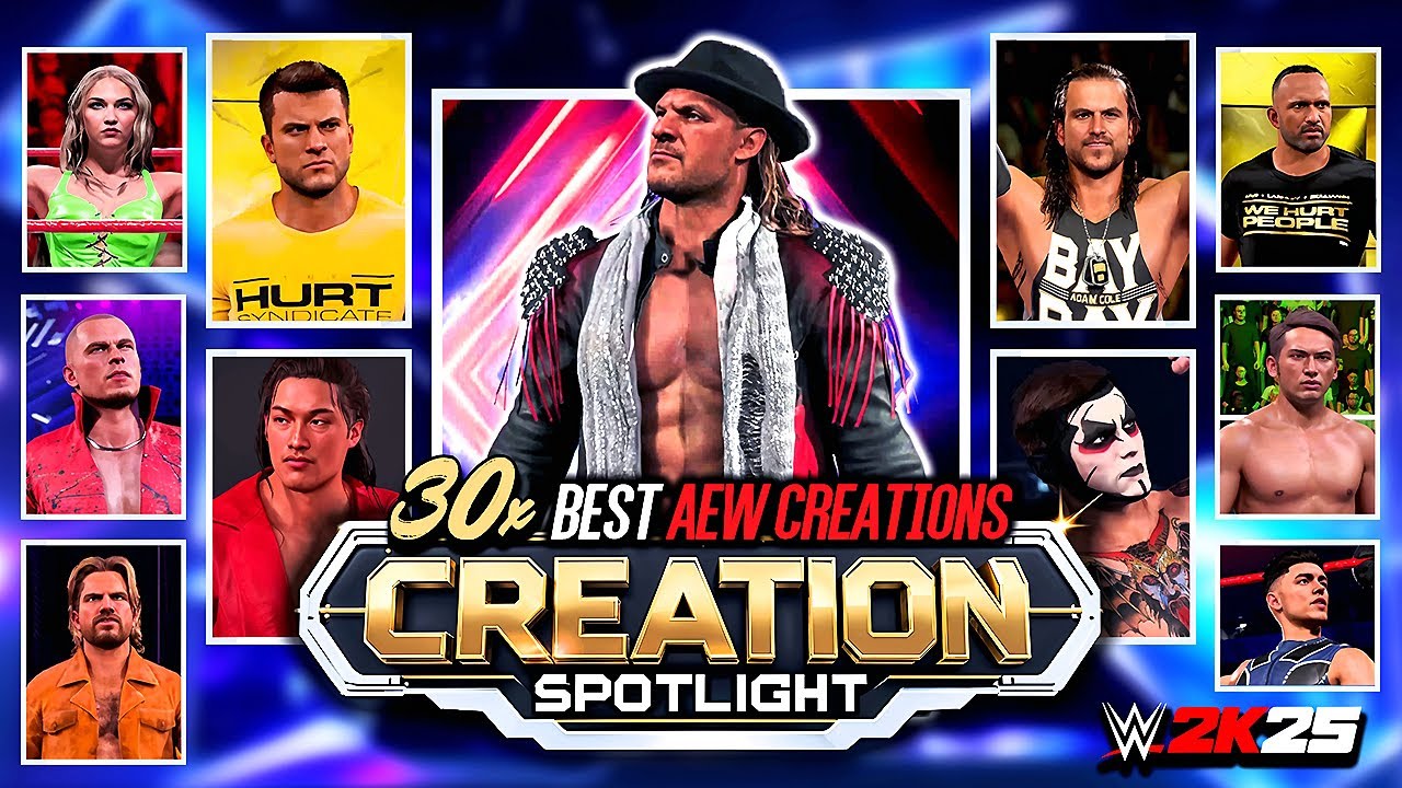 30 творений AEW, которые сломали WWE 2K25 — лучшие творения в центре внимания!