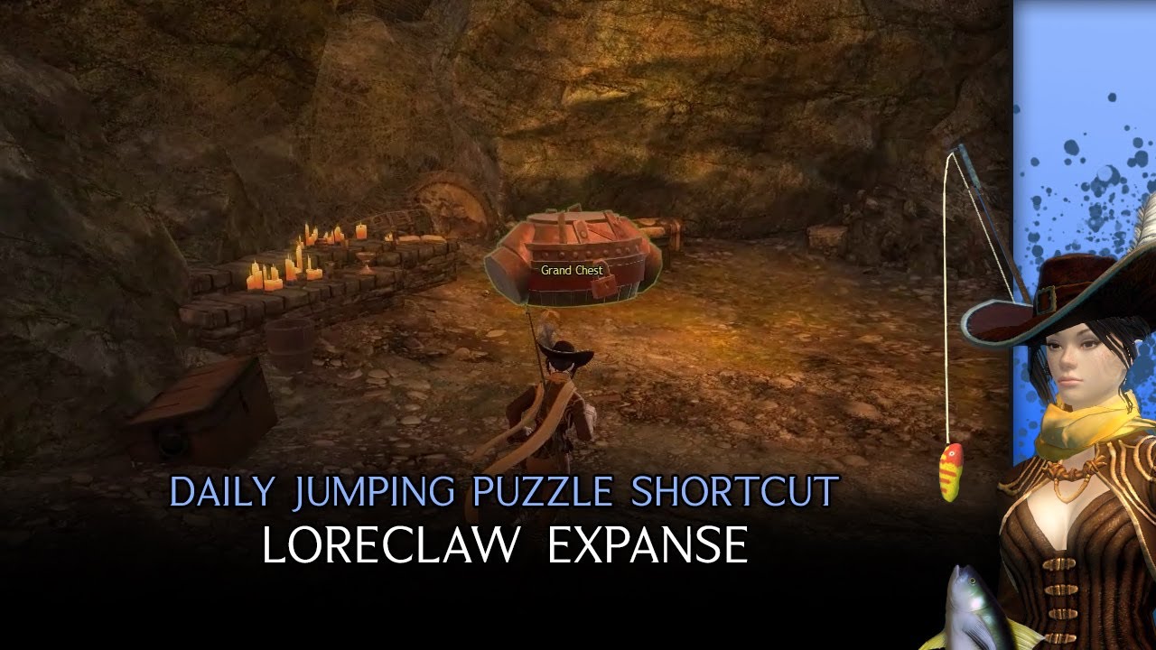 Guild Wars 2 Daily Jumping Puzzle Shortcut - Loreclaw Expanse