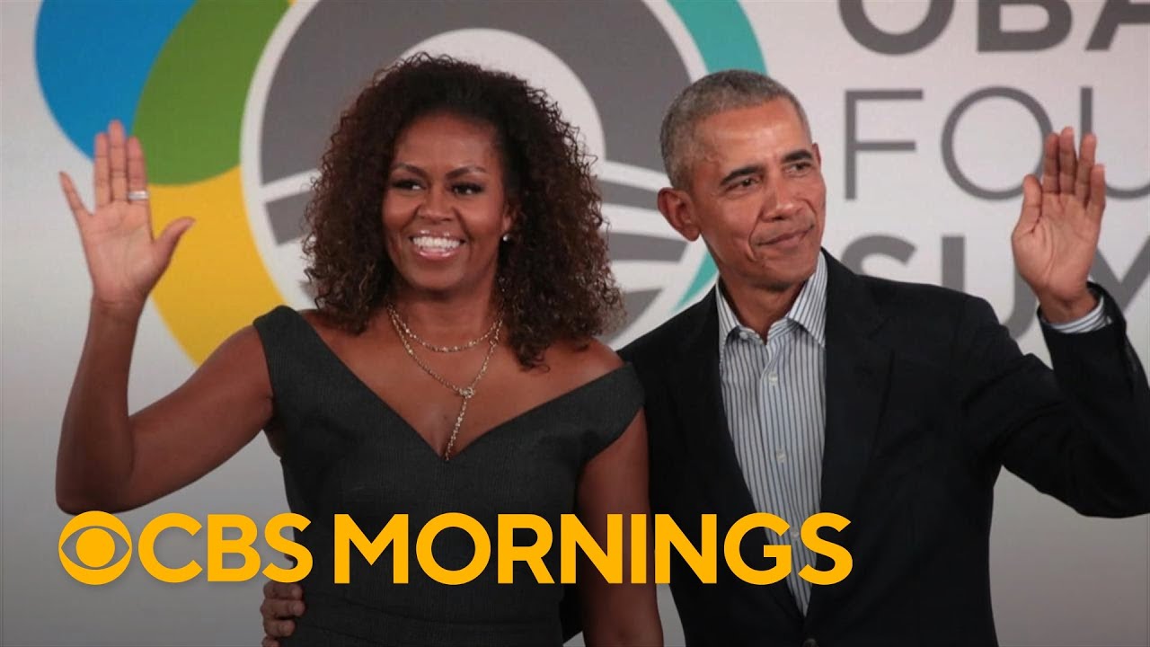 Barack and Michelle Obama endorse Kamala Harris for president