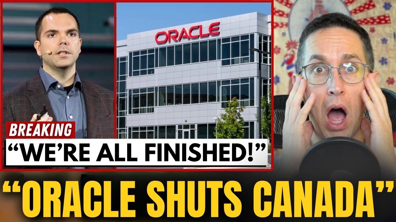 Oracle CEO FINALLY Speaks On Why Canada Was The FIRST Country To Lose Jobs - BRUTAL