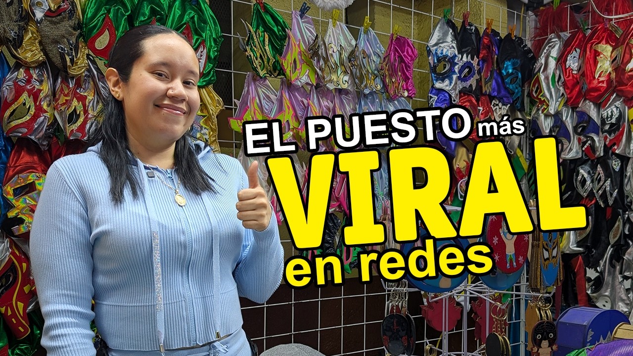 Máscaras Jr: el puesto más viral de la lucha libre en México