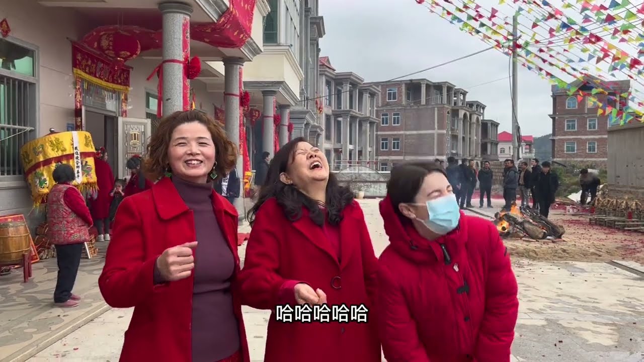 乌克兰媳妇感受莆田传统元宵文化，民间福首行动（一）