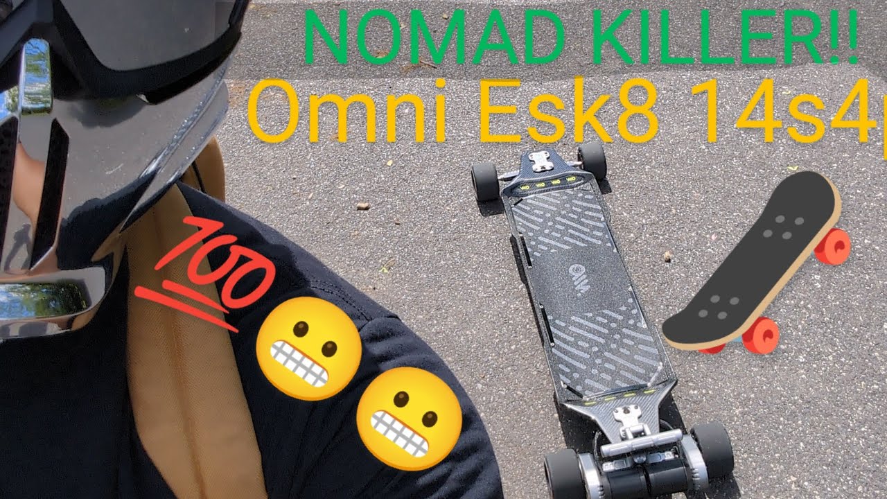 Omni Esk8 14s4p NOMAD KILLER 🫨😨💯 #diy #mod #cats #esk8 #philly #dune #meepo #nonstopgaming #israel