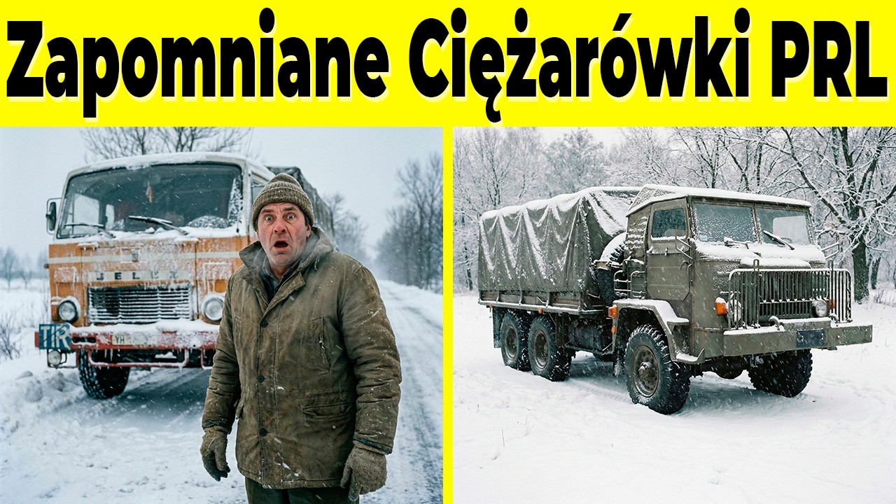 10 Marek Ciężar&oacute;wek z PRL, Kt&oacute;re Zniknęły z Dr&oacute;g!