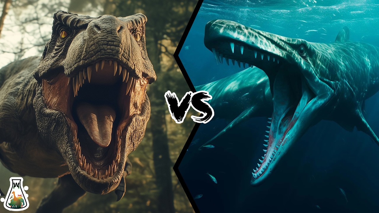 Tyrannosaurus Rex vs Mosasaurus - Who Would Win An Epic Fight?