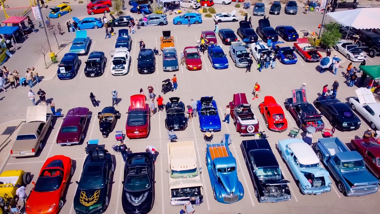 🇲🇽 Chuco Style Car Show with Custom Bikes & Dance