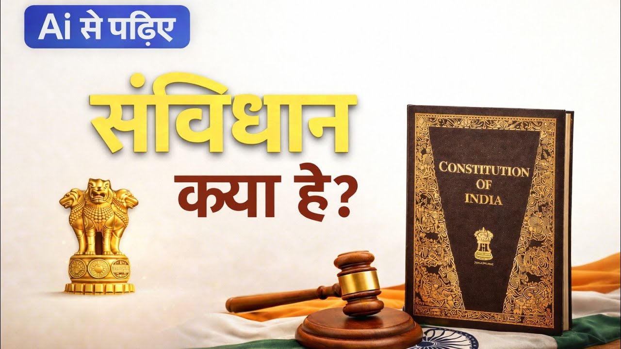 संविधान क्या है? | Indian Polity Day 1 | Constitution Explained in Hindi | Study Ai