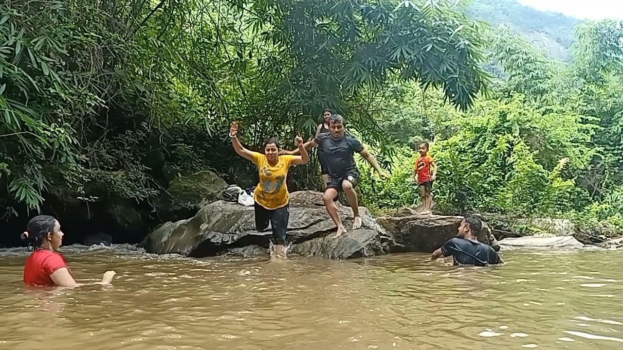 Our Jump in Kapili River, Rani Assam