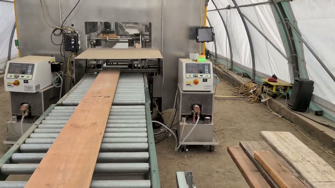 Autonomous Wood Reclamation Factory Tour: Urban Machine's Fastener-Removing Robots