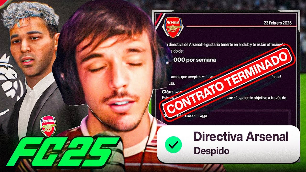 ME ECHAN?? CAPÍTULO 3 | CARRERA FC25 CON UN ARSENAL RIVERPLATENSE | BENITO SDR