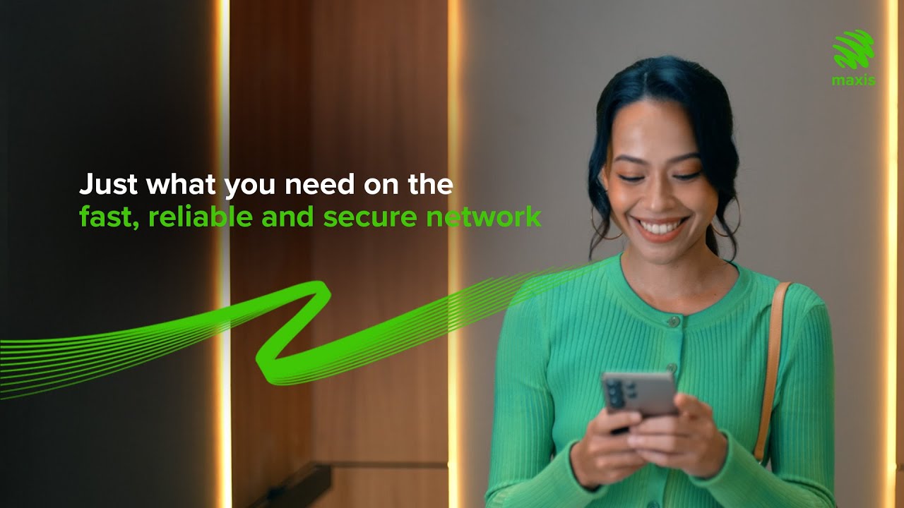 Watch to find out how Maxis Postpaid makes a real difference in your everyday moments.