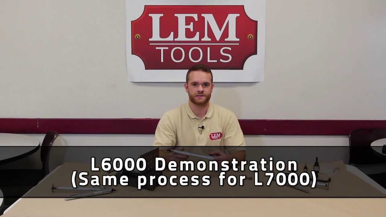 LEM Tools - L6000/L7000 Blind Rivet Nut Hand Installation Tool Demonstration