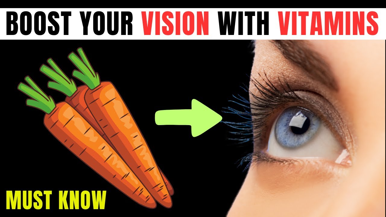 Is Your Vision at RISK? Discover the 5 VITAMINS to Repair It? || Top 5 Vitamins For Eyes