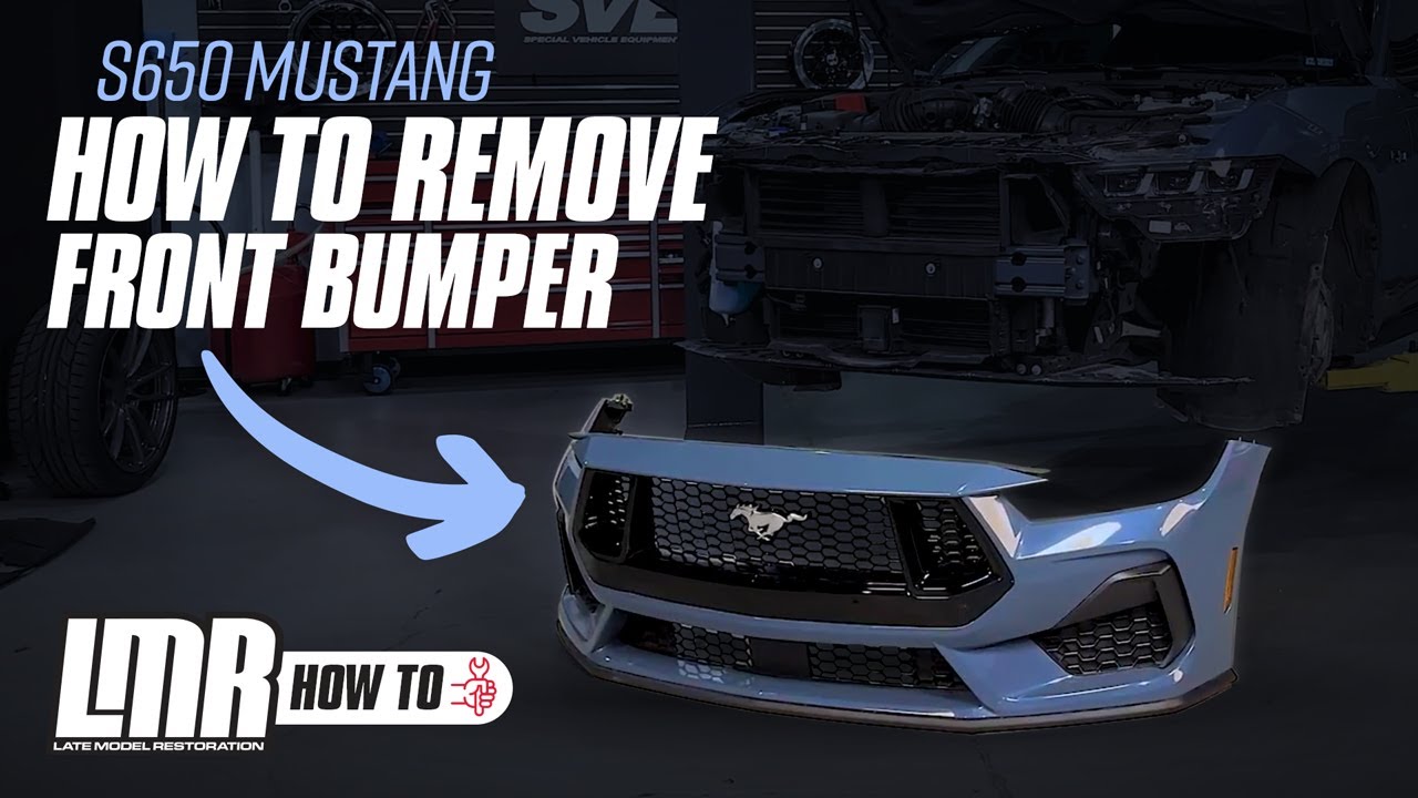 2024-2026 S650 Mustang: How To Remove Front Bumper - Full Process