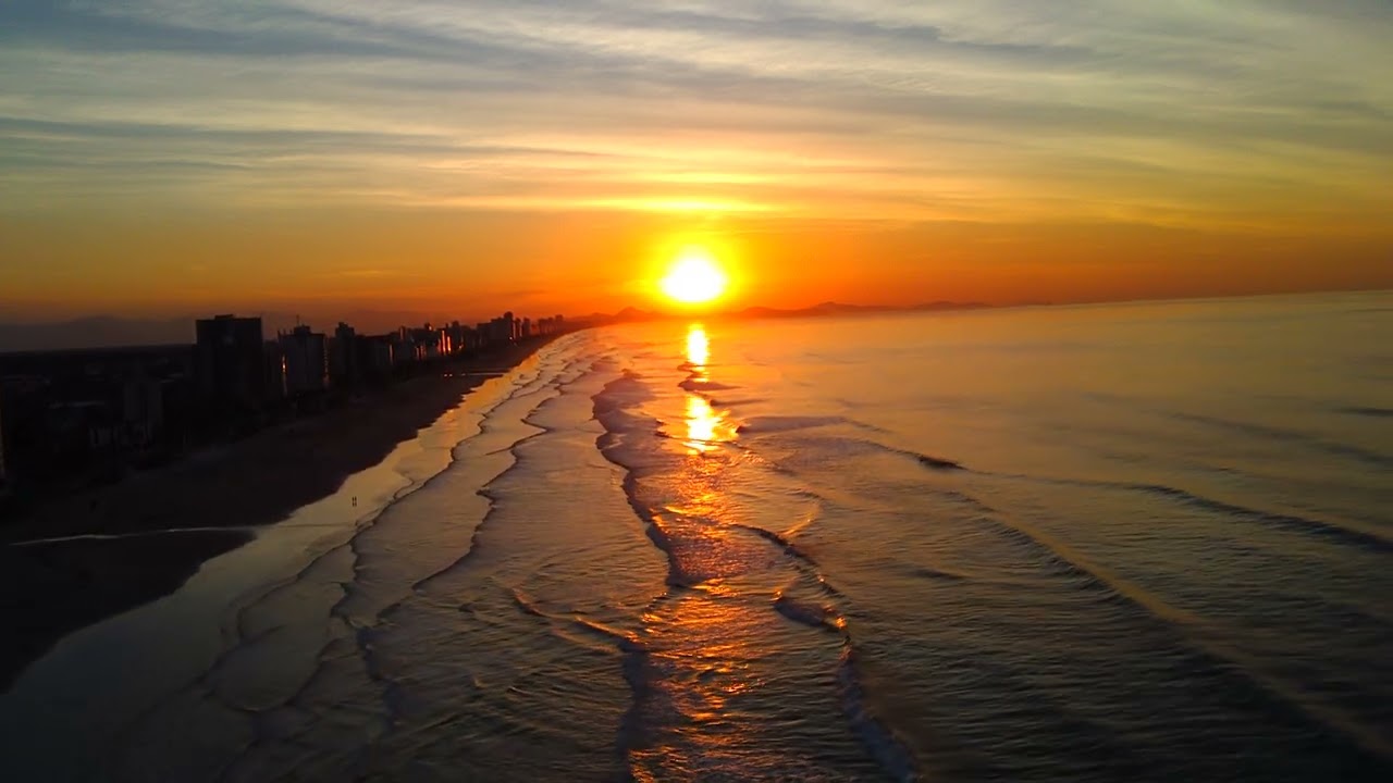 Drone Amanhecer Balne&aacute;rio Florida 12/05/24