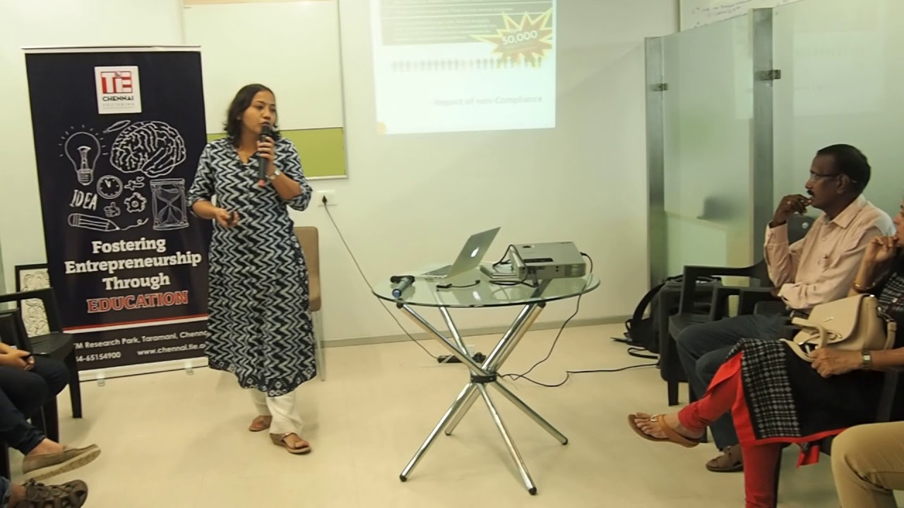 TiE Chennai Expert Series`Tackle Sexual Harassment at Workplace : Viji hari