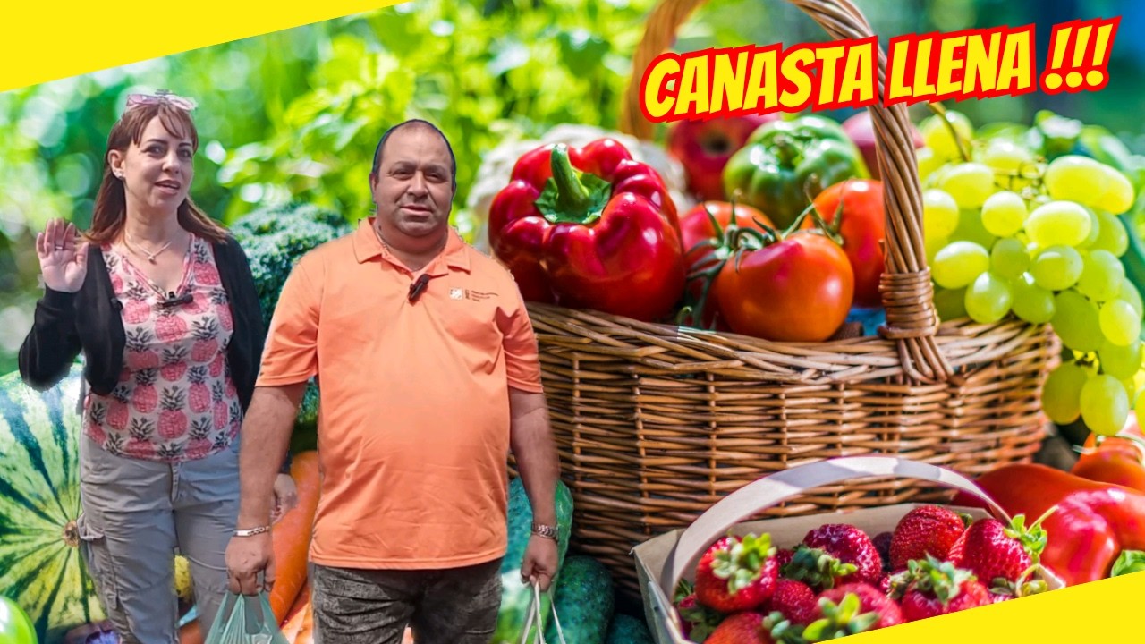 CUBANOS descubren FERIA en COSTA RICA🍓🥗🍓