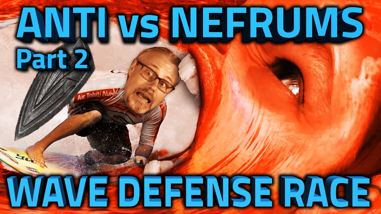[Speedrunner Race] Factorio Wave Defense Race (best of 5) [PART 2] - AntiElitz vs. Nefrums [#12]