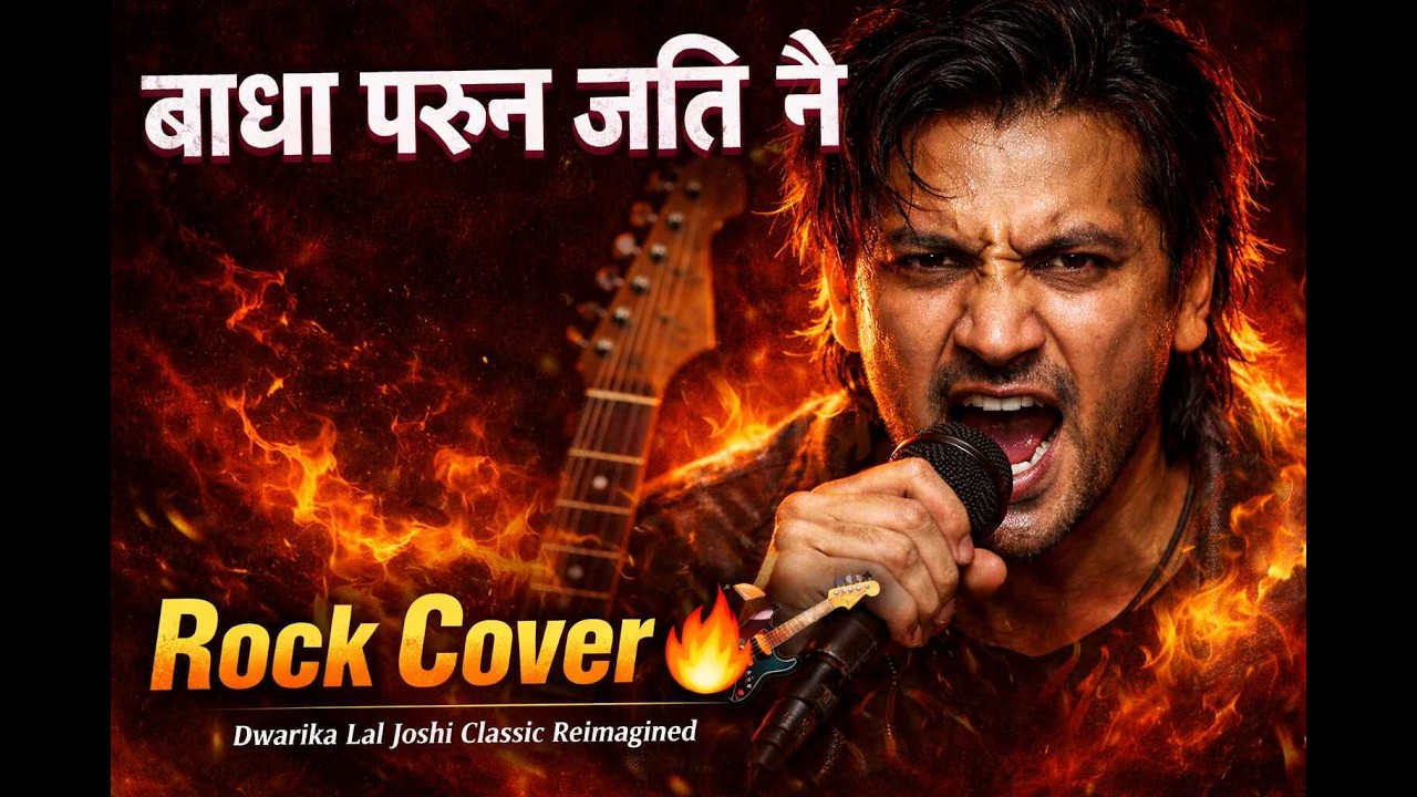 Badha Parun Jati Nai - Soft Rock Cover | Dwarika Lal Joshi Classic 🔥🎸