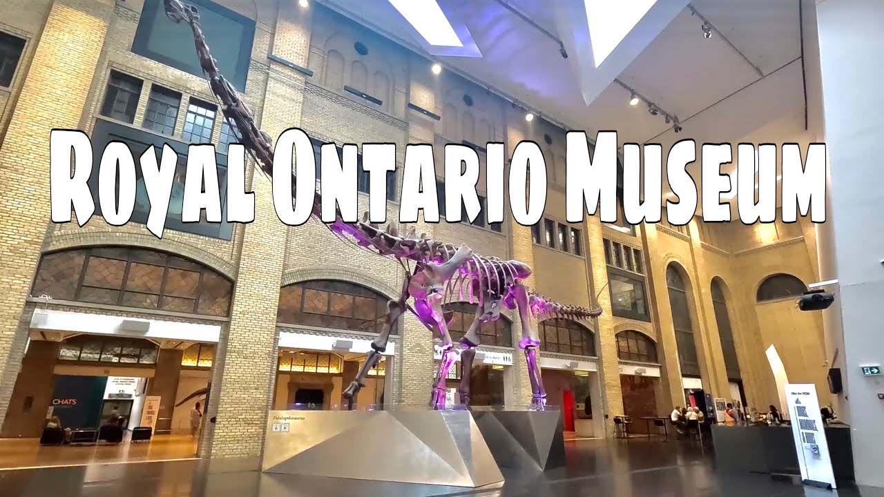 [4K] 🇨🇦 ROYAL ONTARIO MUSEUM (ROM) Toronto, Canada