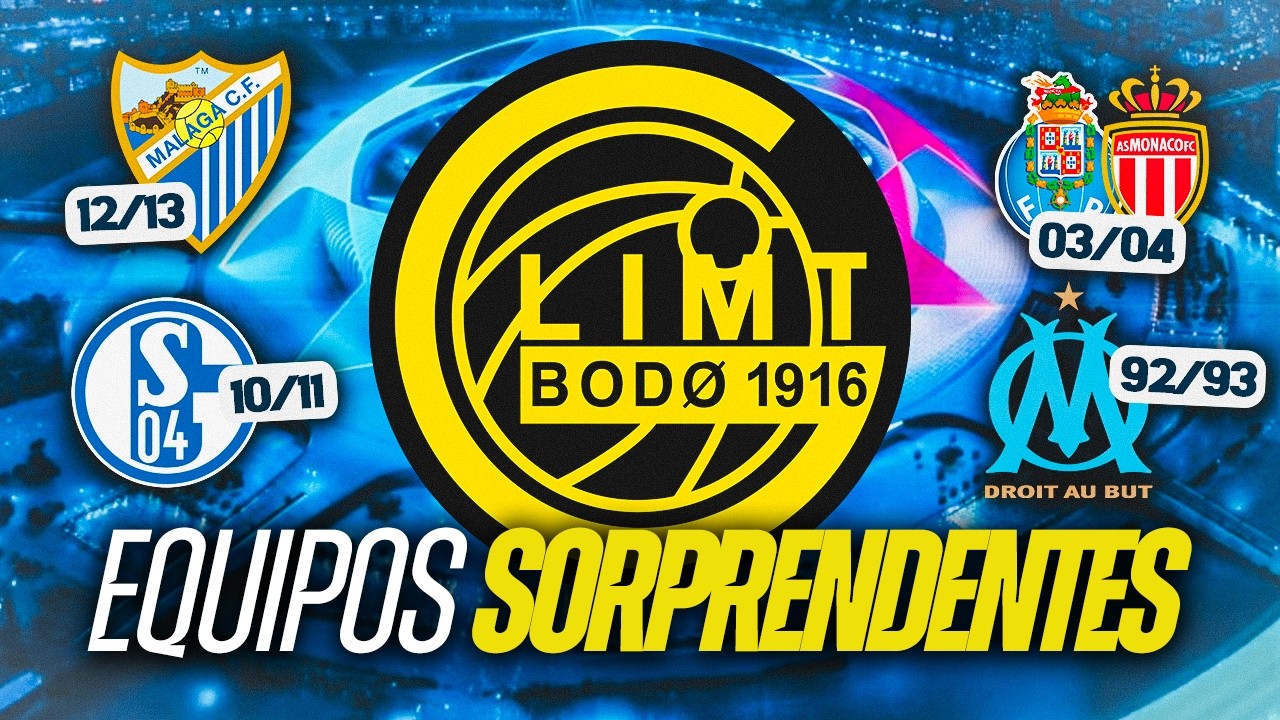 LAS GRANDES SORPRESAS DE LA HISTORIA DE LA CHAMPIONS