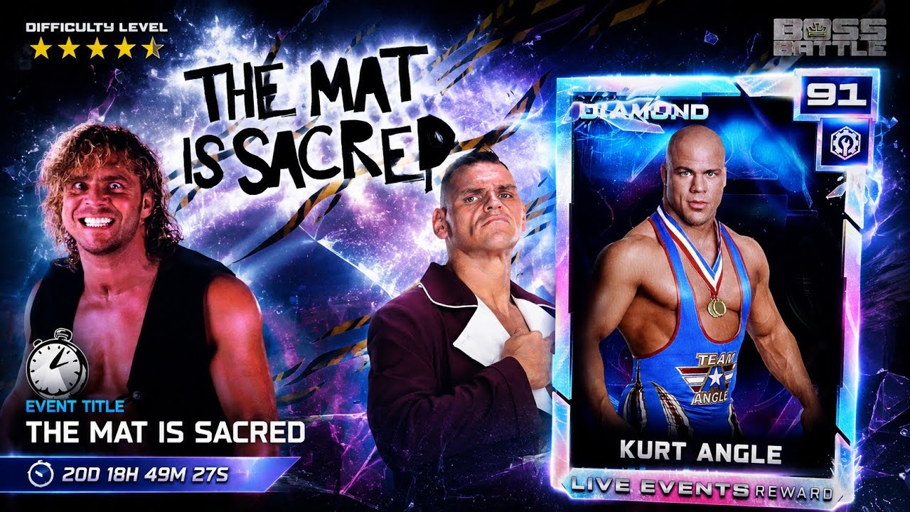 WWE 2K26 The Mat Is Sacred Boss Battle Live Event