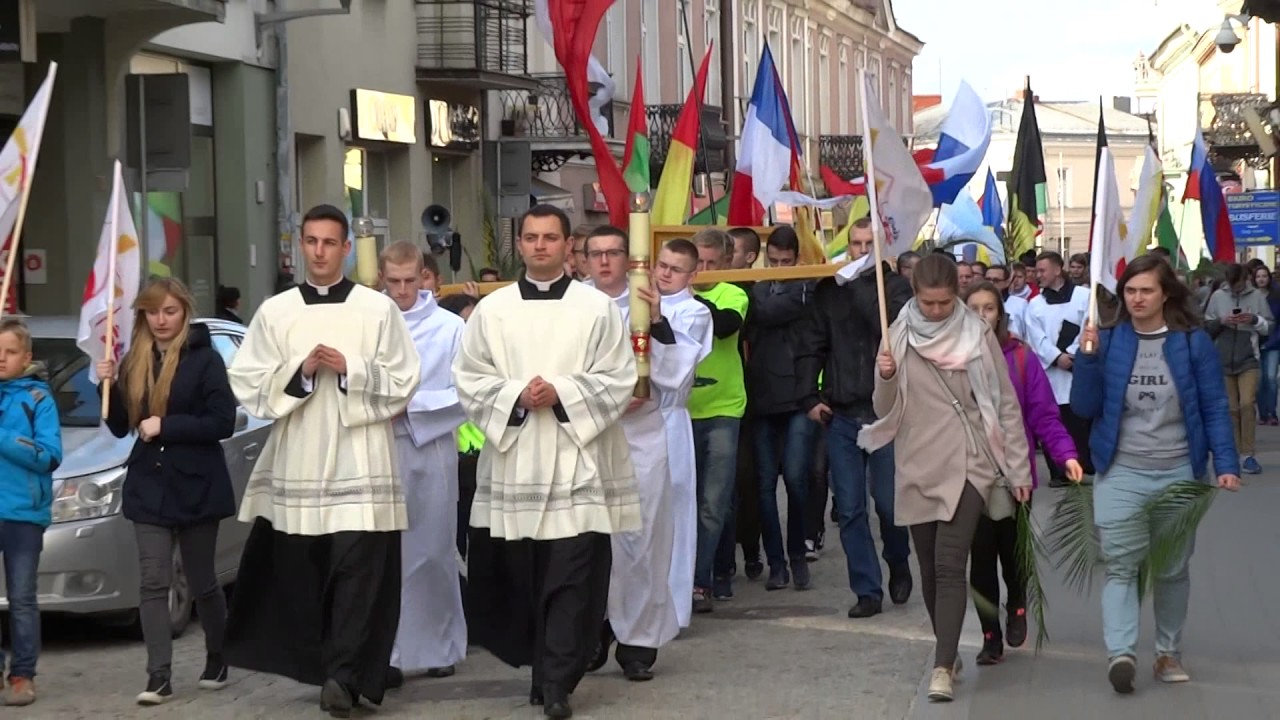 ŚDM 2017 Diecezja Kielecka obchody w Kielcach 08.04.2017