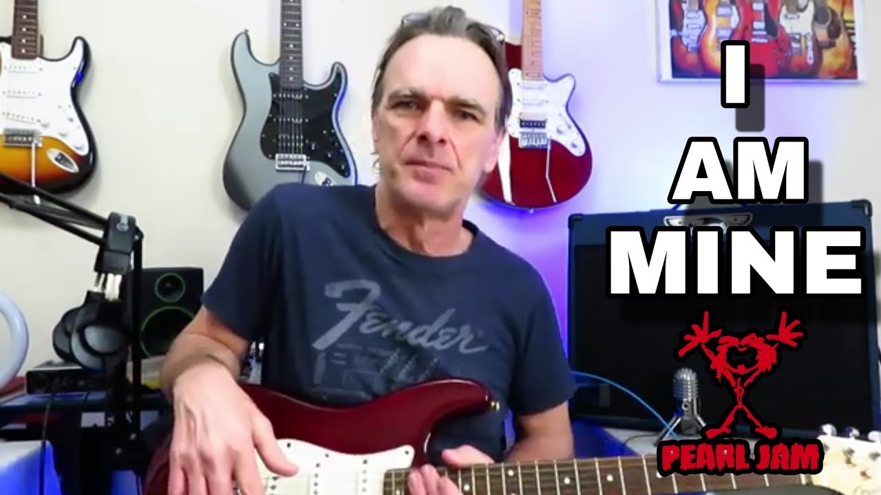 How to Play I AM MINE - Pearl Jam. Guitar Lesson (Rhythm and Solo)