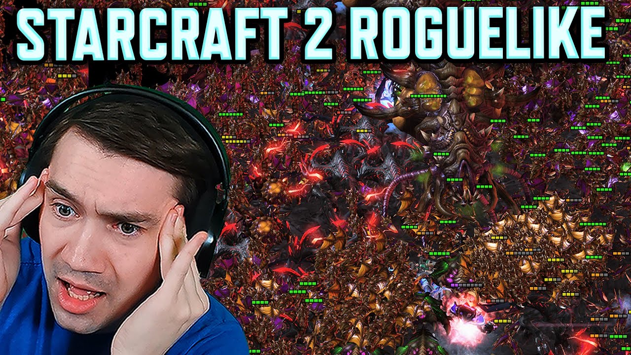 MASSIVE RTS BATTLES - StarCraft 2 Roguelike Campaign (Psychic Class)