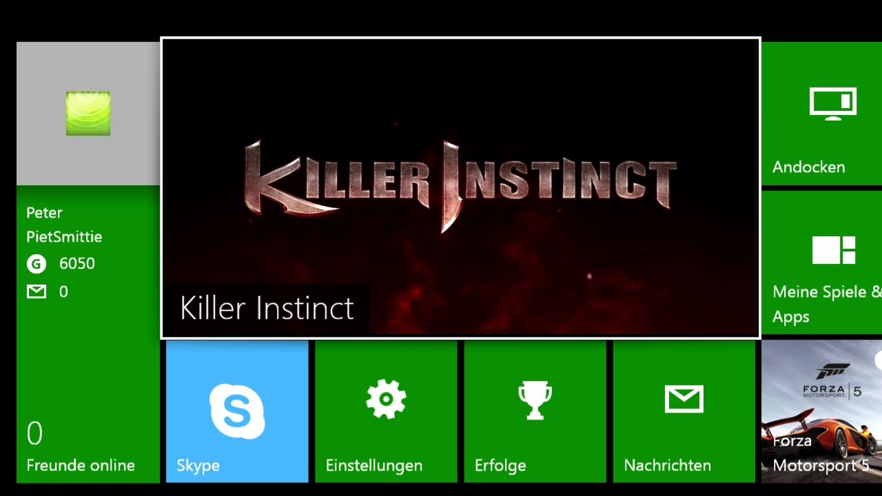 Xbox One - Das Dashboard