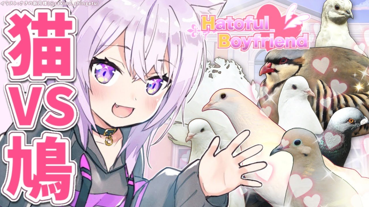 【はーとふる彼氏】鳩と恋愛する猫です【ホロライブ/猫又おかゆ】