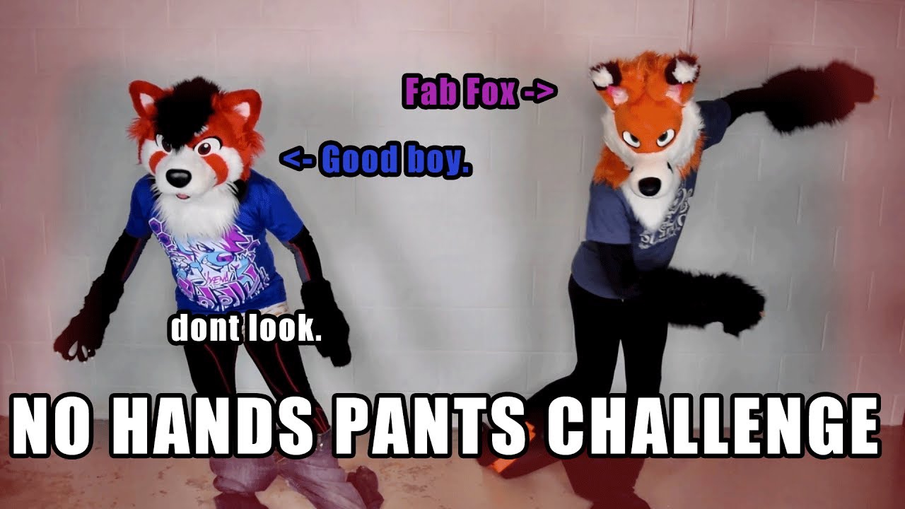 No Hands Pants Challenge (ft. DoonTheFox)