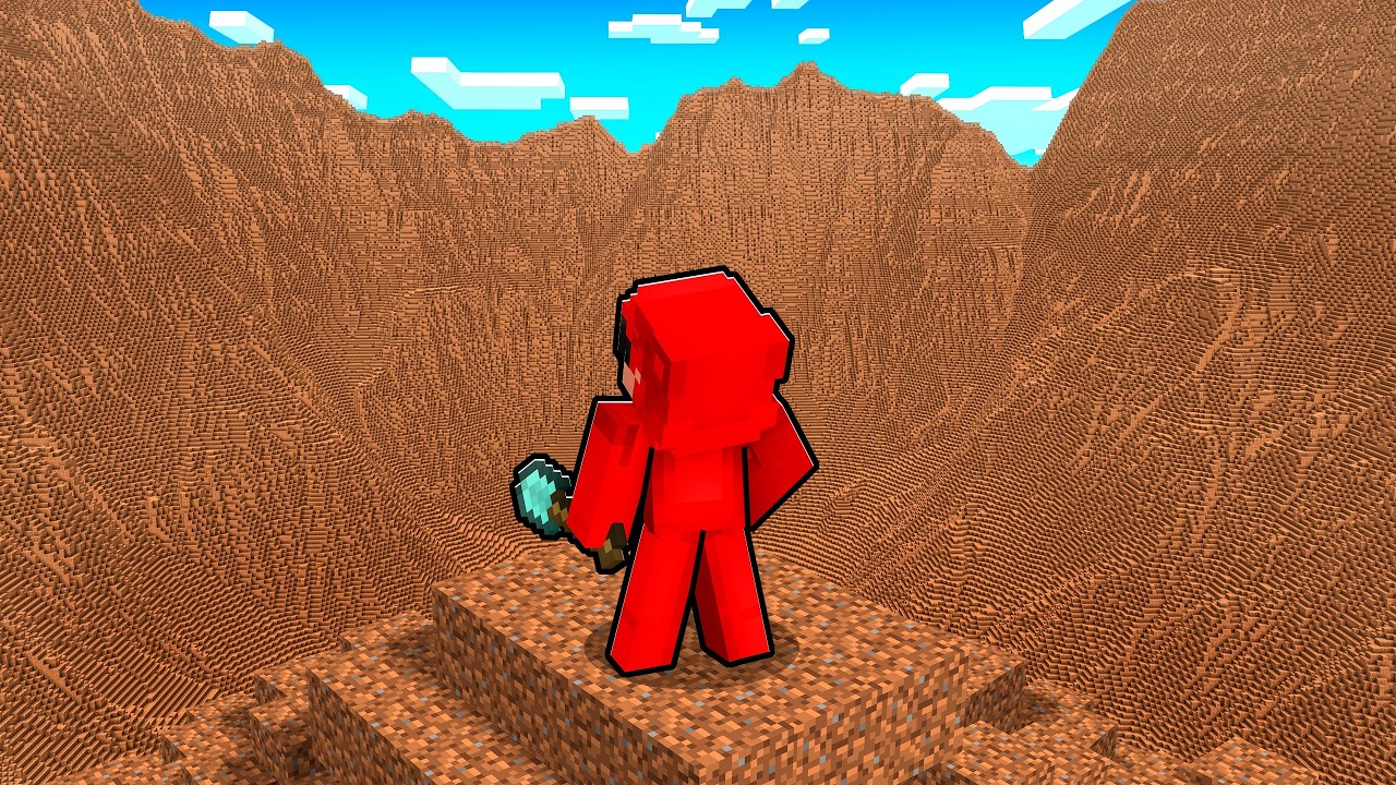 Minecraft, но у меня 1 000 000 Dirt!