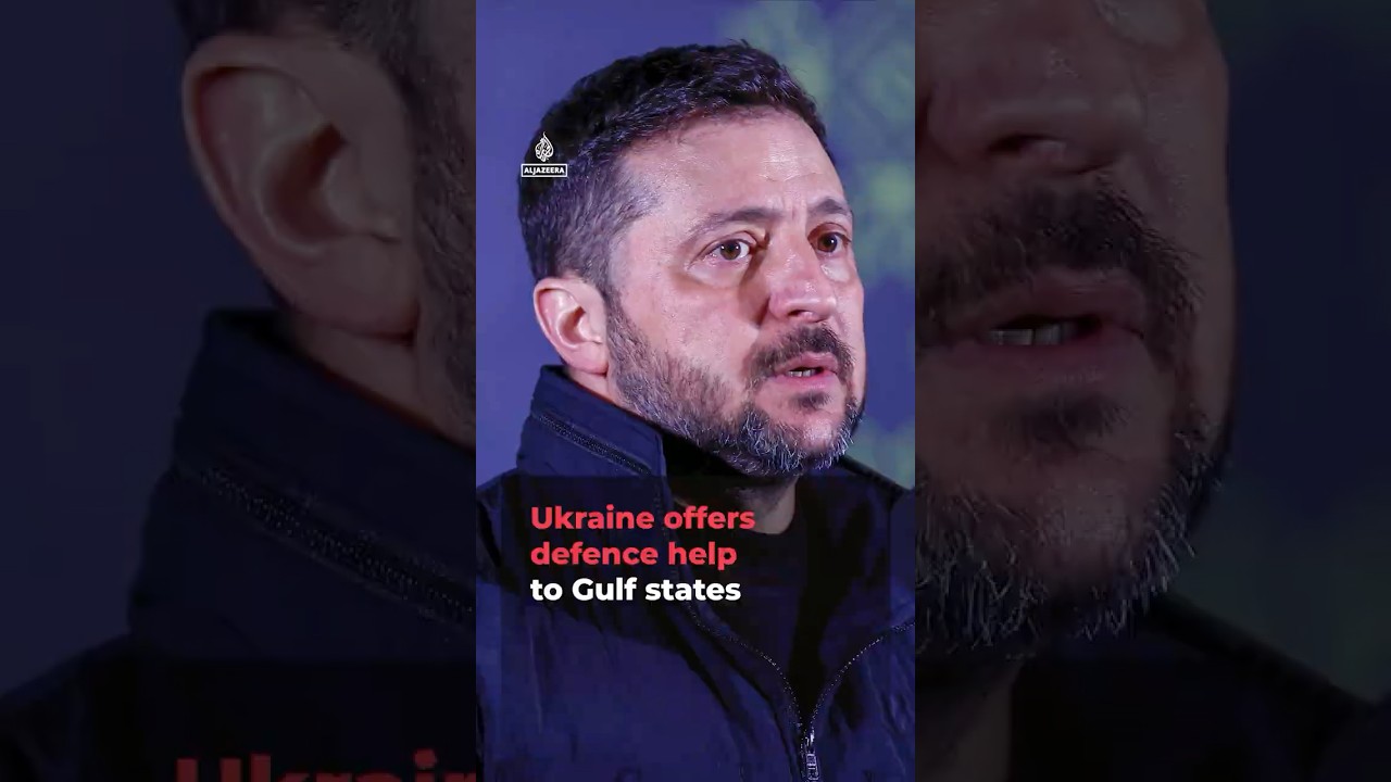 Ukraine offers defence swap help to Gulf states | AJ #shorts