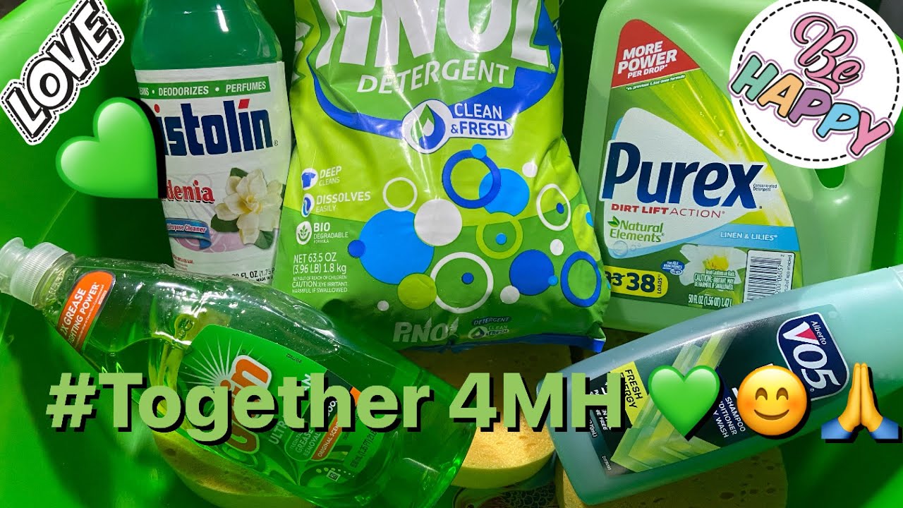 ASMR LAUNDRY PASTE , RECYCLED DRY PASTE-ODDLY SATISFYING 🤗🥰💚💚