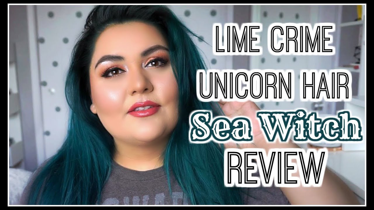 Lime Crime Unicorn Hair || Sea Witch