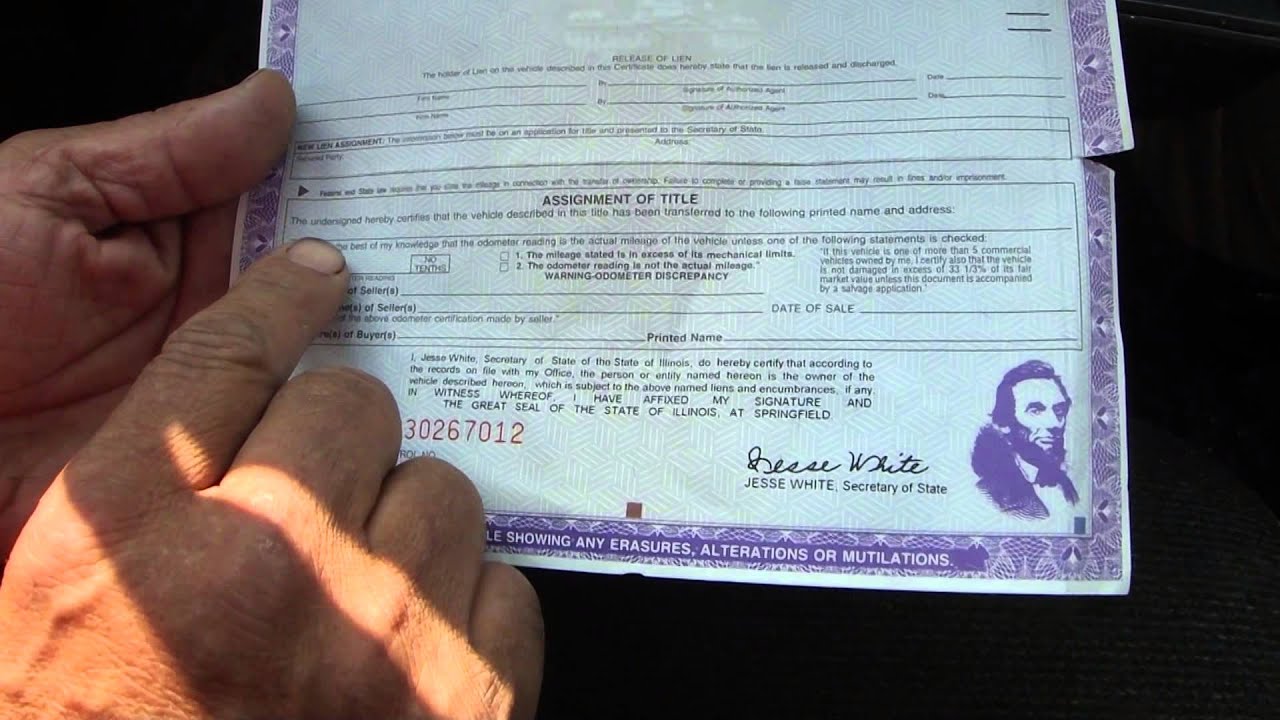 re-done / re-edited How To Transfer A Car Title In Illinois - He Did Work For A Ford Explorer Part 5