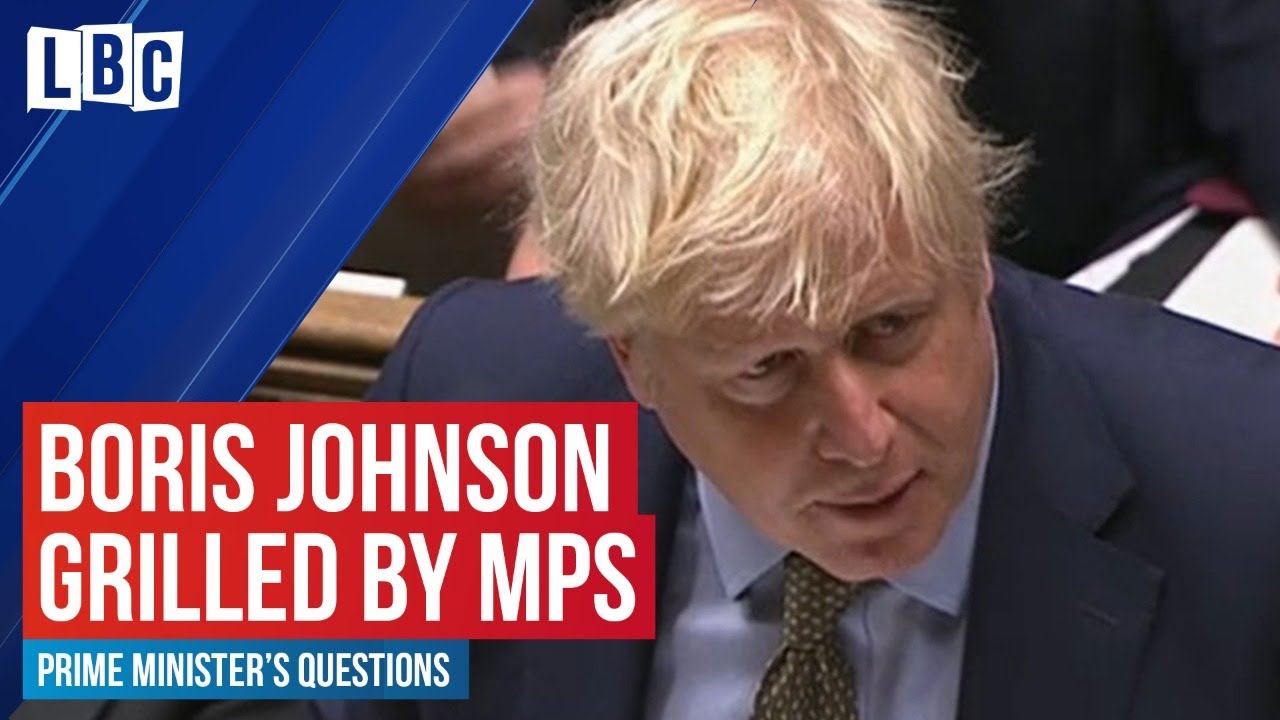 Boris Johnson v Jeremy Corbyn at PMQs | Prime Minister's Questions | LBC