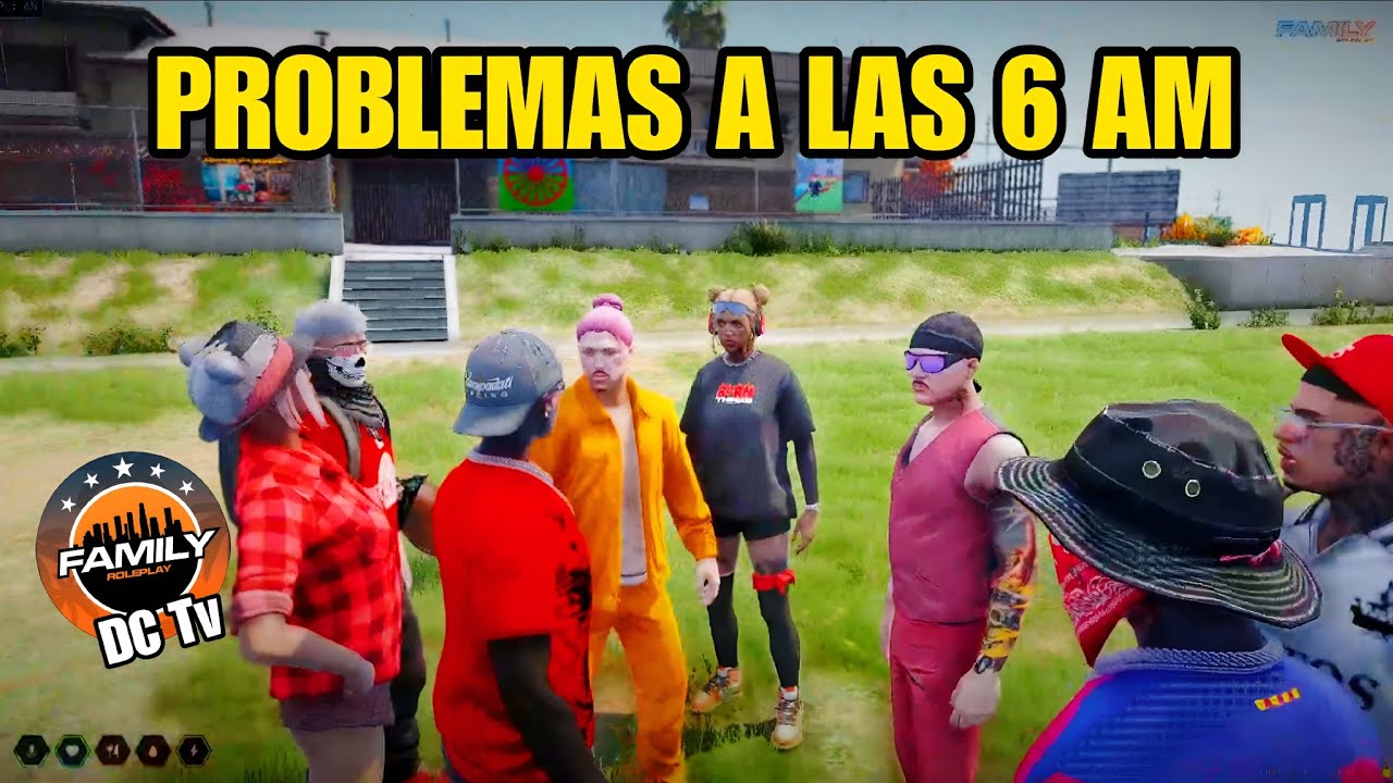 JAMIE (BLITZ) PROBLEMAS A LAS 6 AM, EL HIJO de RYZE, REUNIÓN en el BARRIO de la MURDA FAMILY RP 