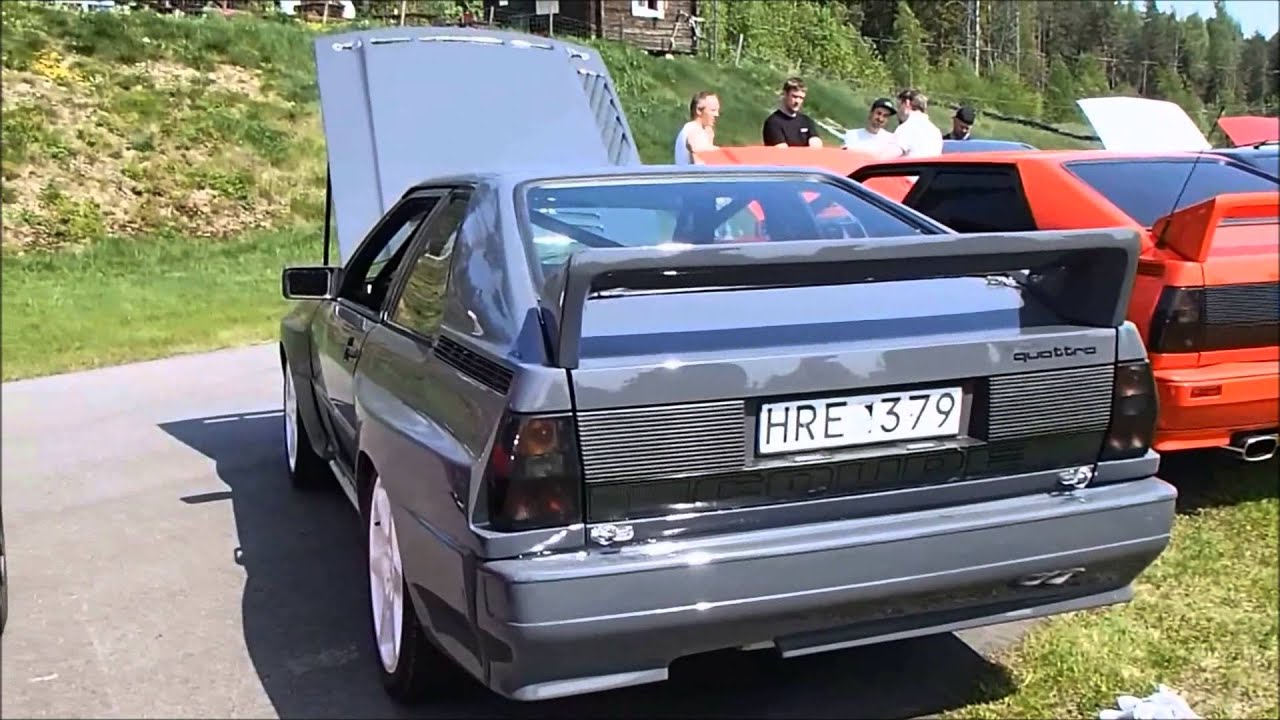 Audi Coupé GT/ S2 /Urquattro/ SPQ replica/ meeting/treffen 2014
