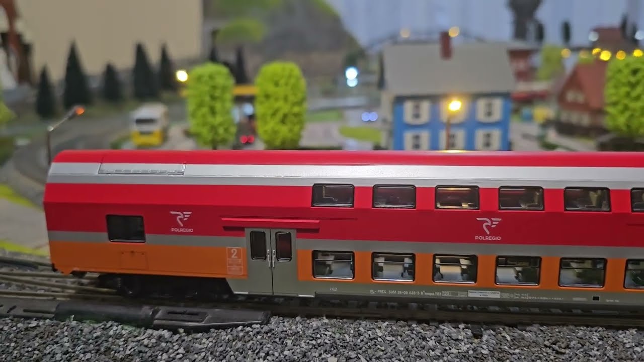 PIKO 53117 Wagon Piętrowy PKP POLREGIO🥹 Prezentacja Wagonu oraz Przejazd  Hel - Gdynia GŁ - Hel 😃😉
