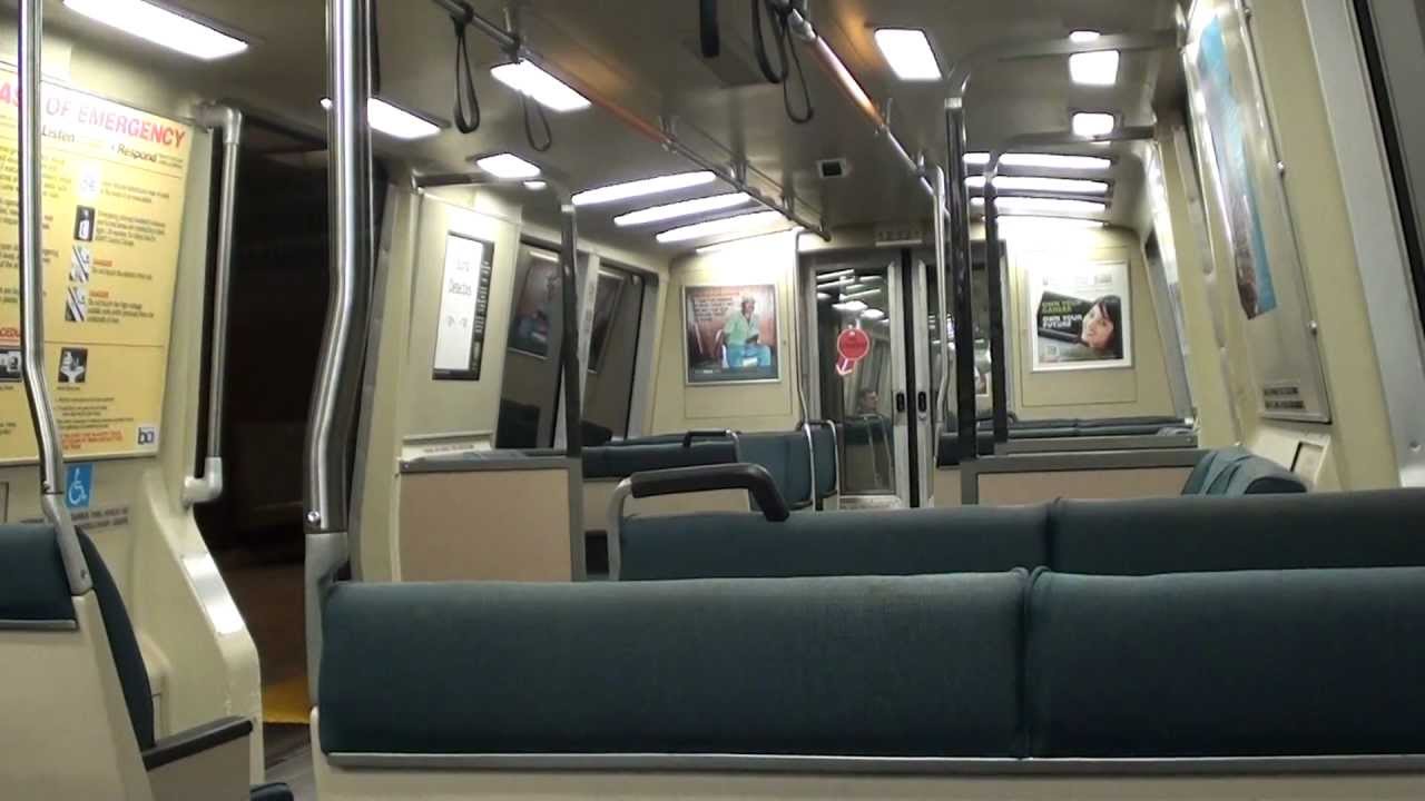 BART From MacArthur to Richmond - Full Section Ride (HD)
