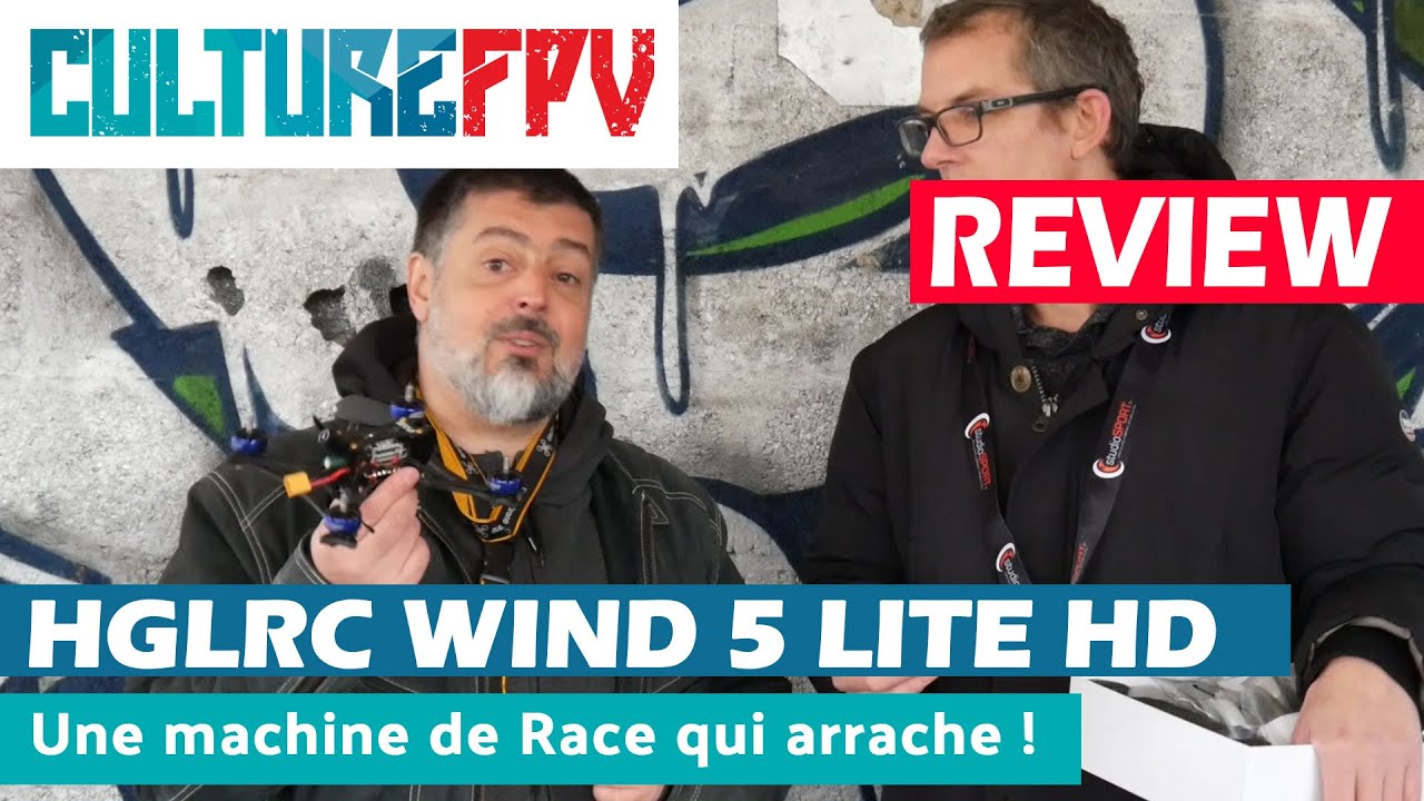 HGLRC wind 5 Lite, une machine de Race qui arrache !