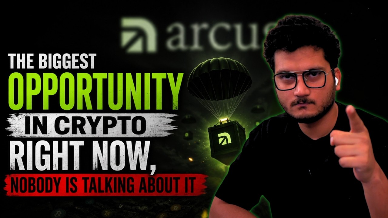 BIGGEST OPPORTUNITY IN CRYPTO RIGHT NOW! DONT MISS ARCUS  Robinhood AIRDROP