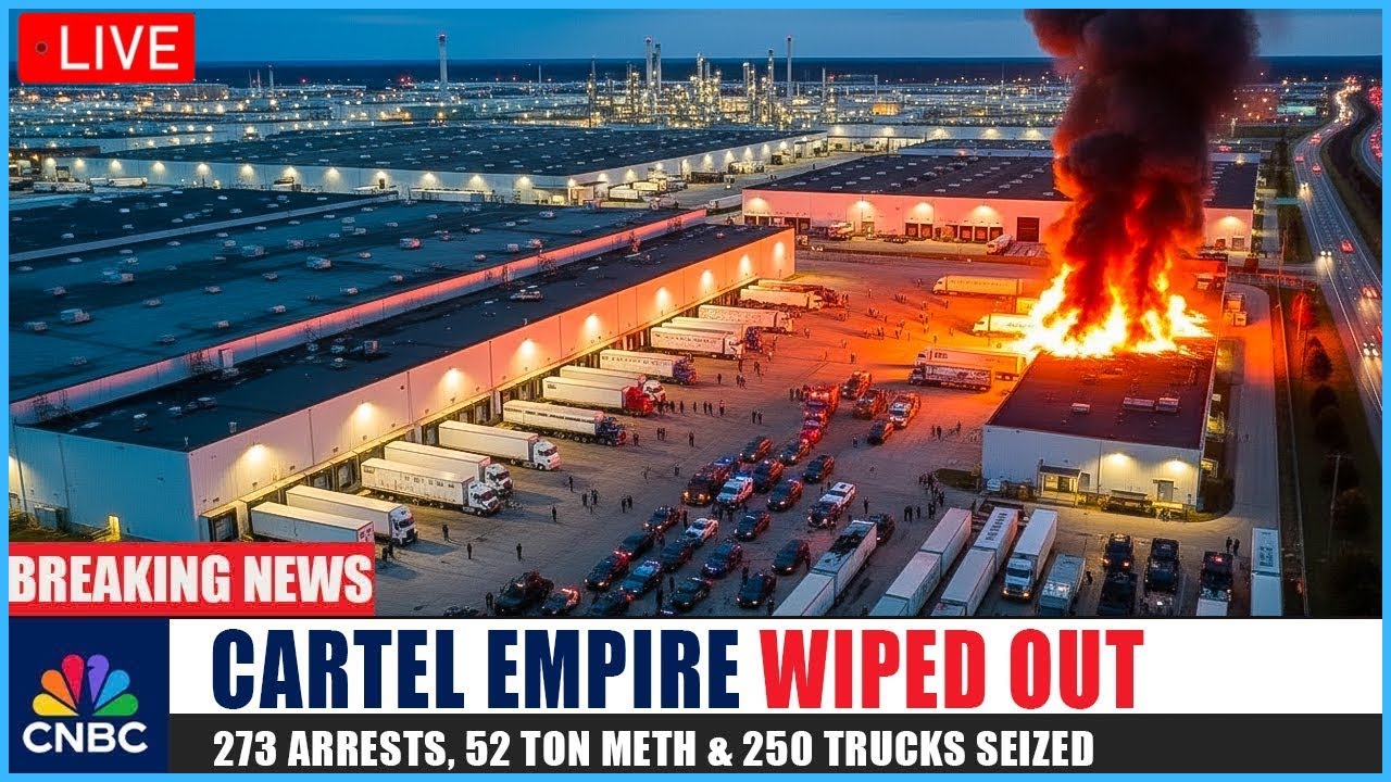 FBI & DEA DESTROY Texas Logistics “TUNNEL” — 20 Politicians Down, 52 Tons Seized | US Military